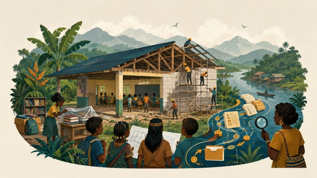 CAF redirige US$48 millones para colegios afectados: Chocó aún espera el reparto y el cronograma.